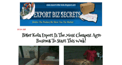 Desktop Screenshot of importandexportbiz.com