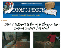 Tablet Screenshot of importandexportbiz.com